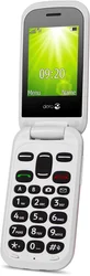 Doro 2404 Dual SIM červeno/bílý