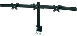 Držák LCD monitoru pro tři monitory, montáž na stůl, černý 416081 - Monitory - příslušenství