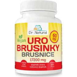 Dr.Natural URO - Brusnice 17200 mg 60 tbl.