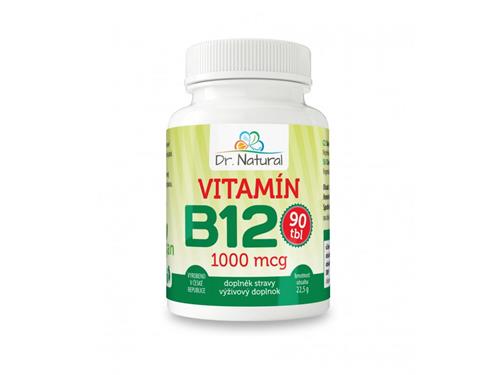 Dr.Natural Vitamín B12 1000 mcg 90 tbl.