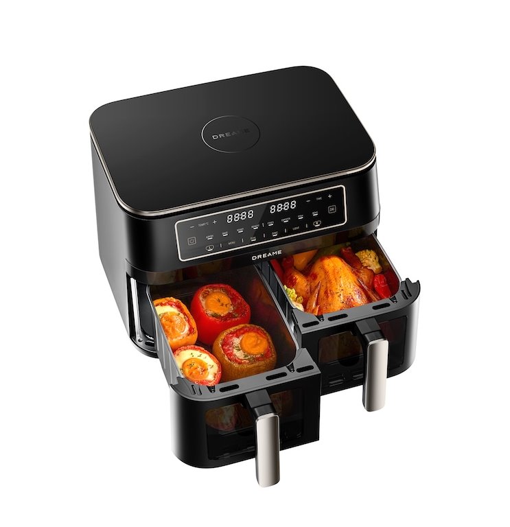 Dreame Air Fryer DZ30 teplovzdušná fritéza, čierna