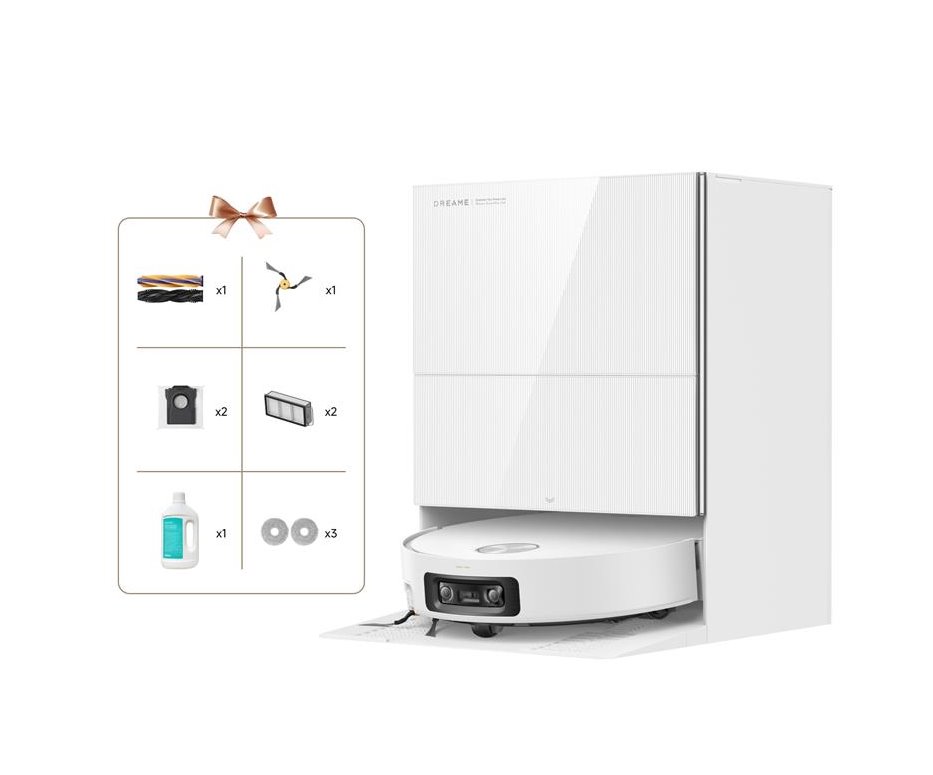 Dreame X60 Pro Ultra Complete robotický vysavač, bílý