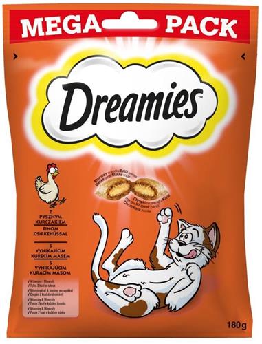Dreamies pochoutka Mega Pack kuřecí 180g