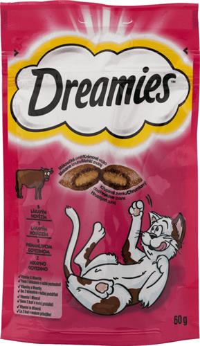 DREAMIES pochúťka s hovädzím mäsom 60g