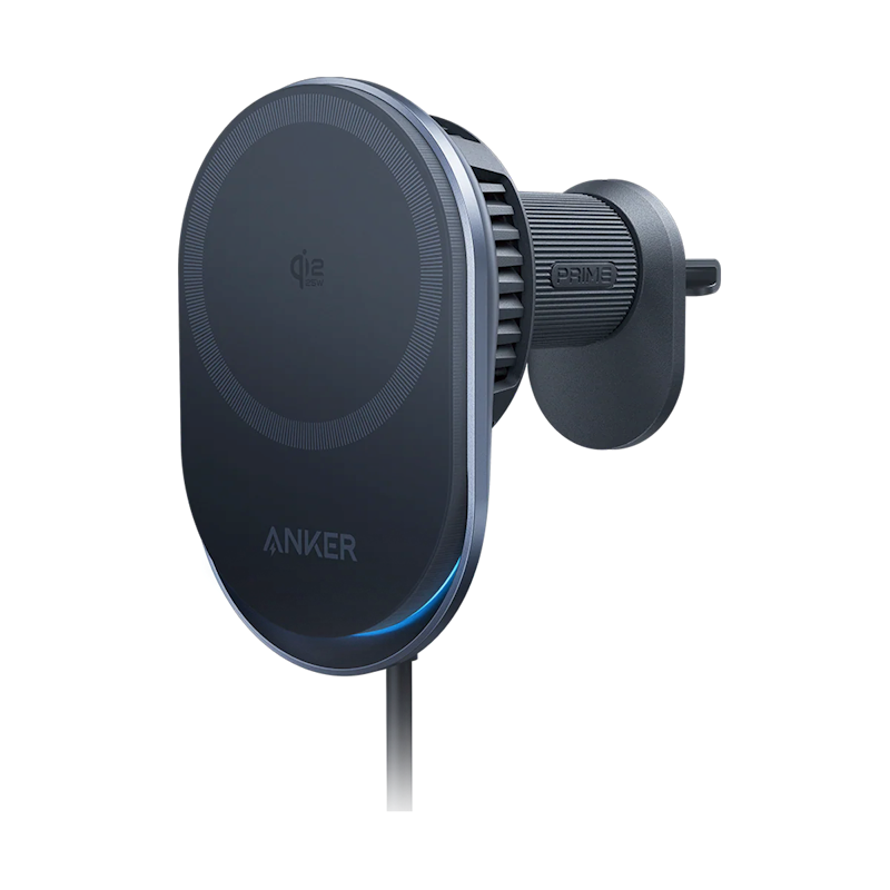 Držák do auta s bezdrátovým nabíjením Qi Anker Prime 25W černá