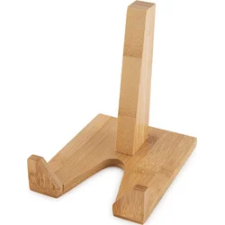 Držák na tablet Compactor Bamboo z bambusového dřeva - 9 x 12 x 13 cm