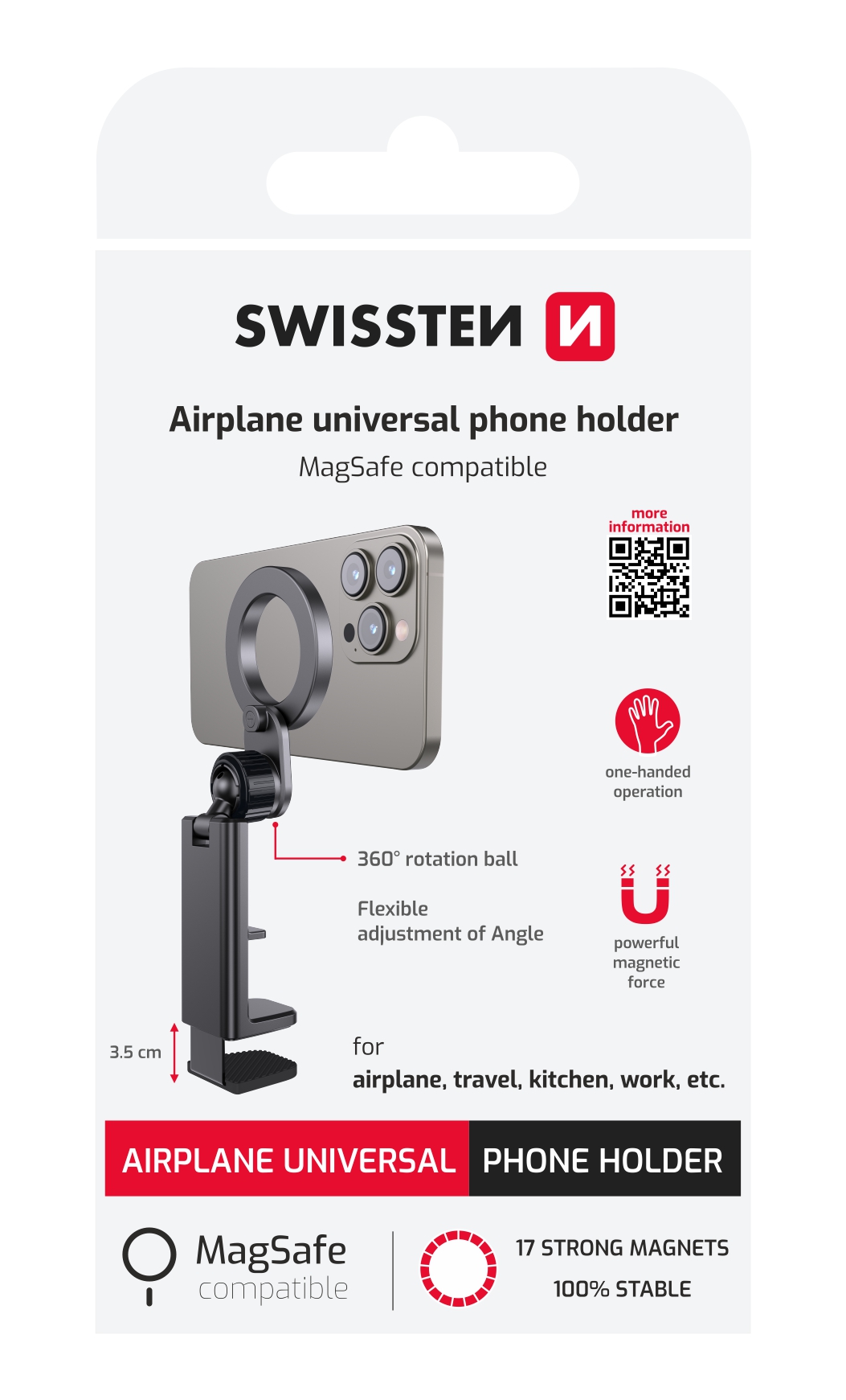 Držiak na smartfón Swissten MagSafe