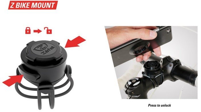 Držiak smartfónu Zefal Z-console Dry M set
