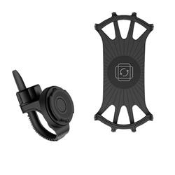 Držiak telefónu na bicykel Tellur BPH100 4 - 6,5", čierny