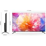 DTT CHiQ U50QQM8E TV 50", UHD, QLED, smart, Google TV, dbx-tv, Dolby Audio, Bezrámová_výstava OLO