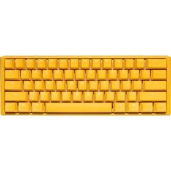 Ducky One 3 Yellow Mini herní klávesnice, RGB LED - MX-Blue (US)