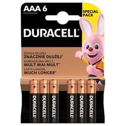 Duracell Basic alkalická baterie, 6 ks (AAA)
