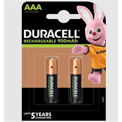 Duracell Rechargeable nabíjecí baterie, 900mAh, 2 ks (AAA)