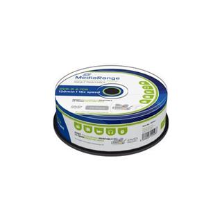DVD-R MediaRange 4,7GB 16x printable , SPINDL (25pack)