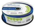 DVD-R MediaRange 4,7GB 16x printable , SPINDL (25pack)