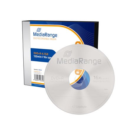 DVD+R MediaRange 4,7GB 16x slimcase (5pack)