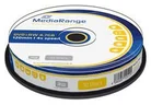 DVD+RW MediaRange 4.7GB 4x SPINDL (10pack) MR451 - Datová media zapisovací