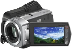 DVI SONY DCRSR75E kamera HDD, 60GB, 25x zoom, CCD 1,0MPix