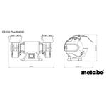 Dvojkotúčová brúska METABO DS 150 PLUS (604160000)