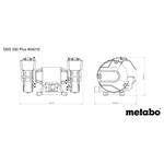 Dvojkotúčová brúska METABO DSD 200 PLUS (604210000)