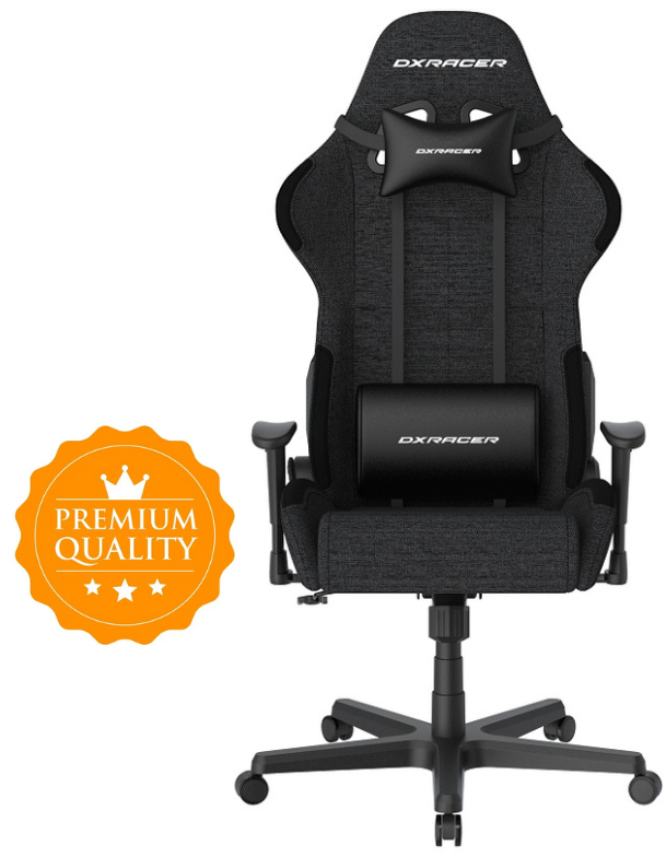 DXRacer Formula, černá, látková