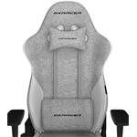 DXRacer GLADIATOR šedá a biela (látka)