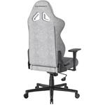 DXRacer GLADIATOR šedá a biela (látka)