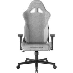 DXRacer Gladiator, šedo-biela (látková)