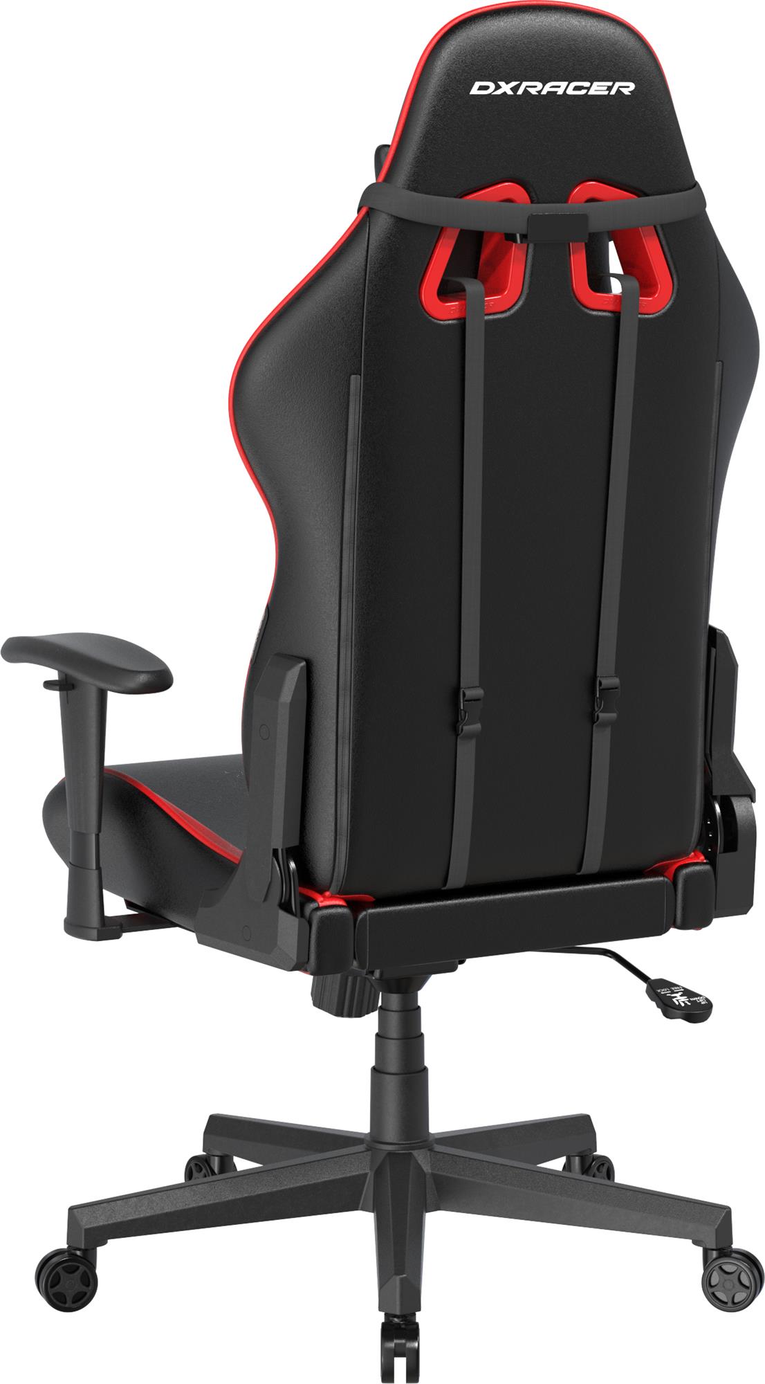 DXRacer Prince, černo-červená, koženka