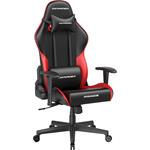 DXRacer Prince, černo-červená, koženka