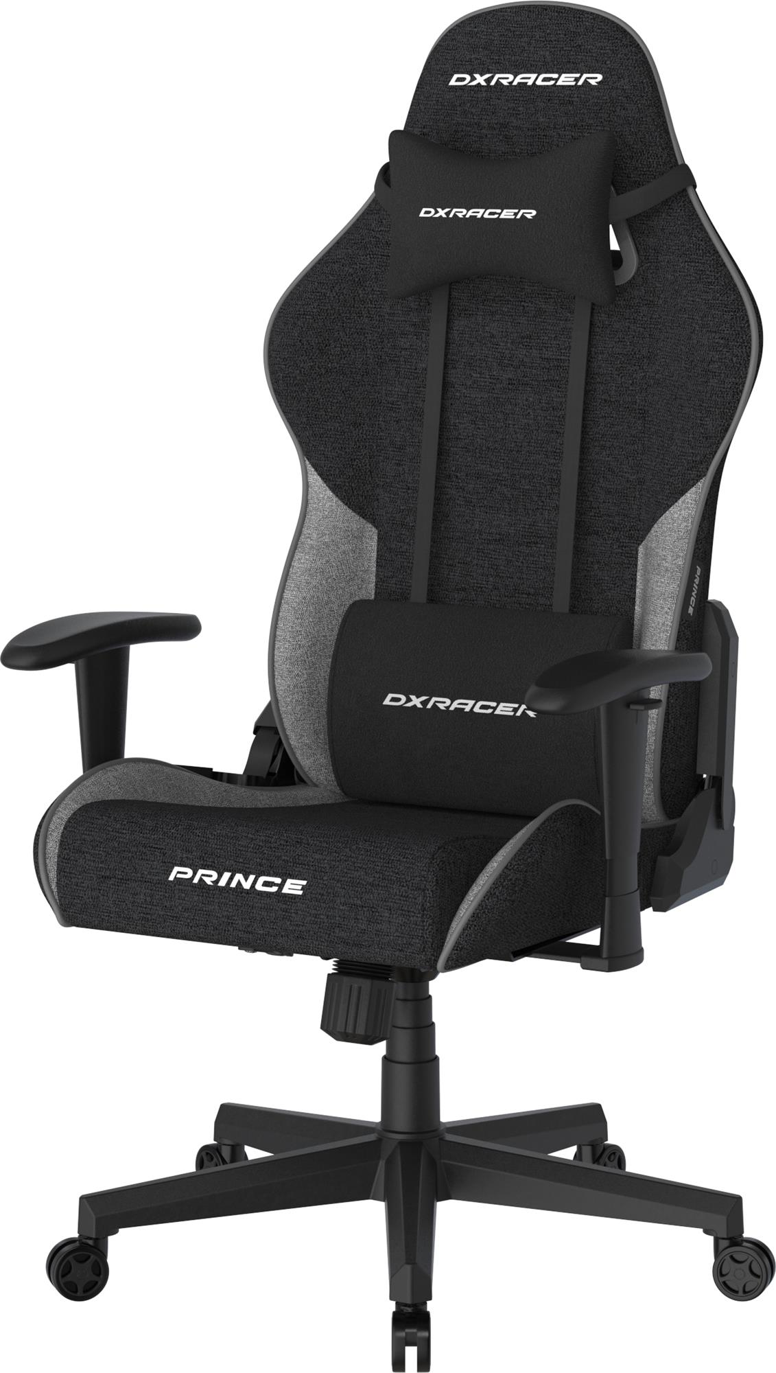 DXRacer Prince, černo-šedá, látková