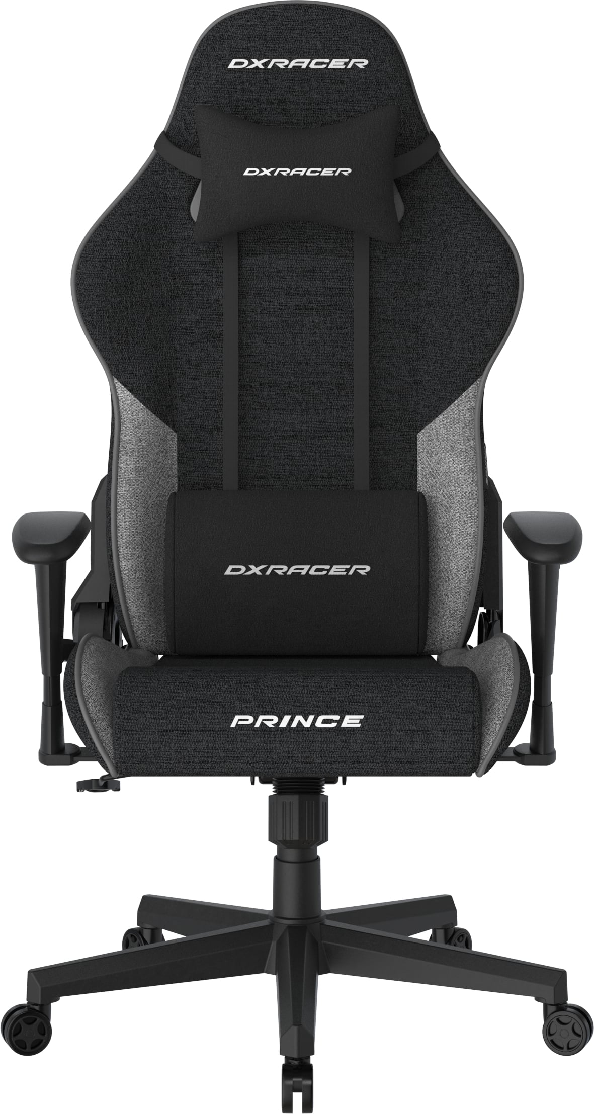 DXRacer Prince, černo-šedá, látková
