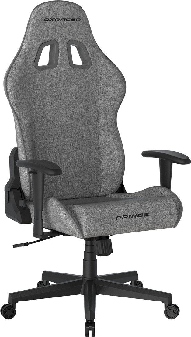 DXRacer Prince, šedá, látková