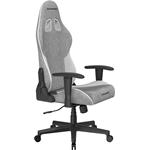 DXRacer Prince, šedo-bílá, látková