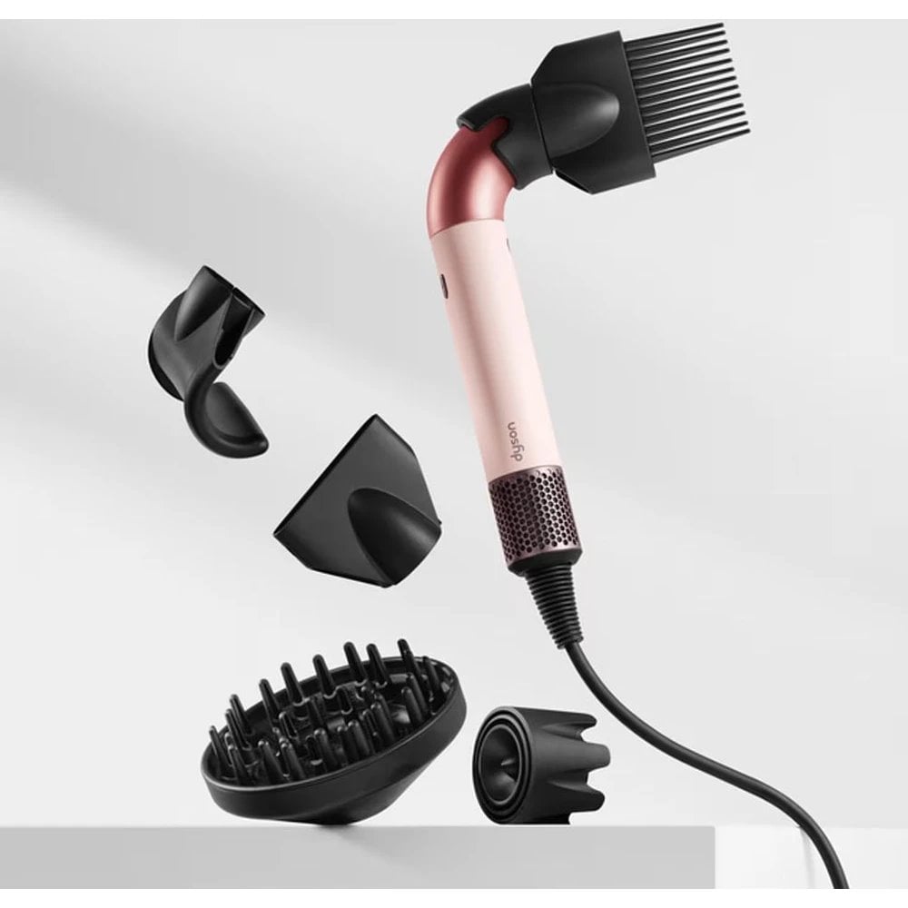 Dyson Supersonic HD17 Curly+Coily fén na vlasy Ceramic Pink/Rose Gold