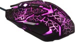 E-blue Auroza Gaming Myš drátová, černá, 4000DPI, e-box