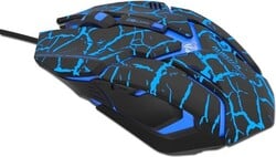 E-blue Auroza Gaming Myš drátová, černá, 4000DPI