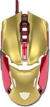 E-blue IRON MAN ARMOR EMS610 Myš drátová, zlatá, 4000DPI