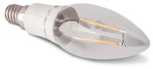 E14 - 2W, 2 LED - RETRO (230V) TEPLÁ BÍLÁ