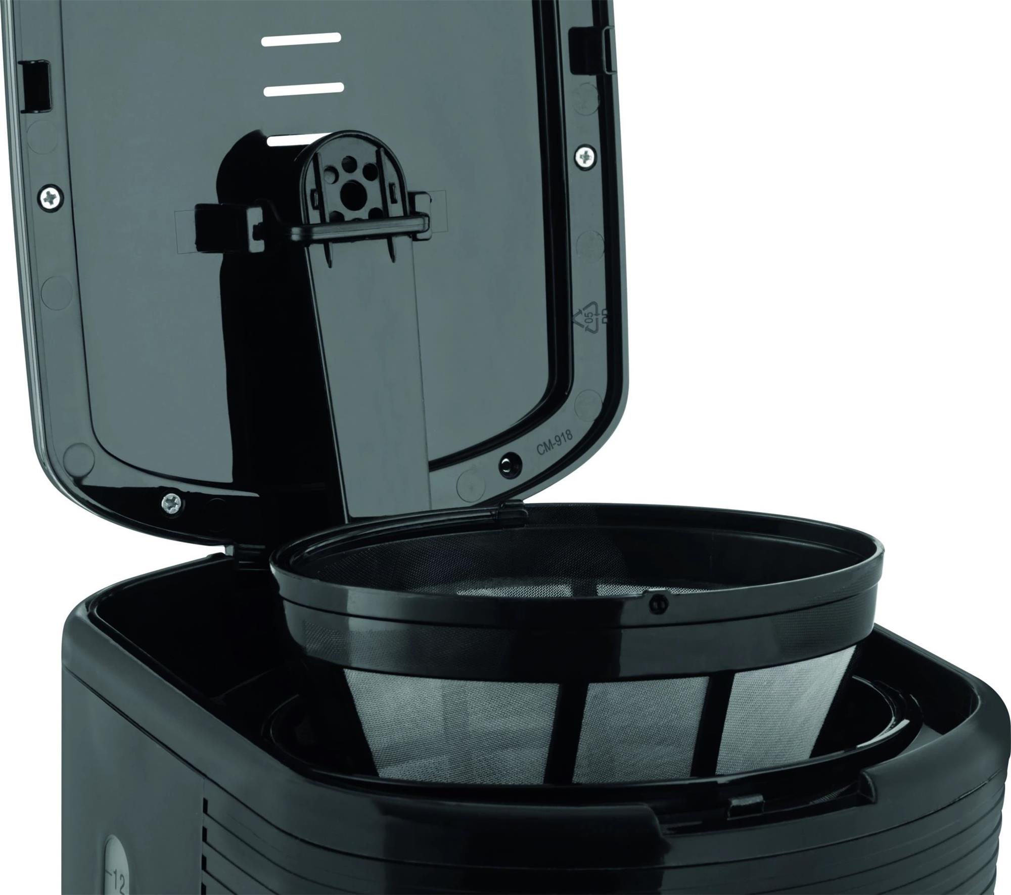 ECG KP 2150, černý/nerez