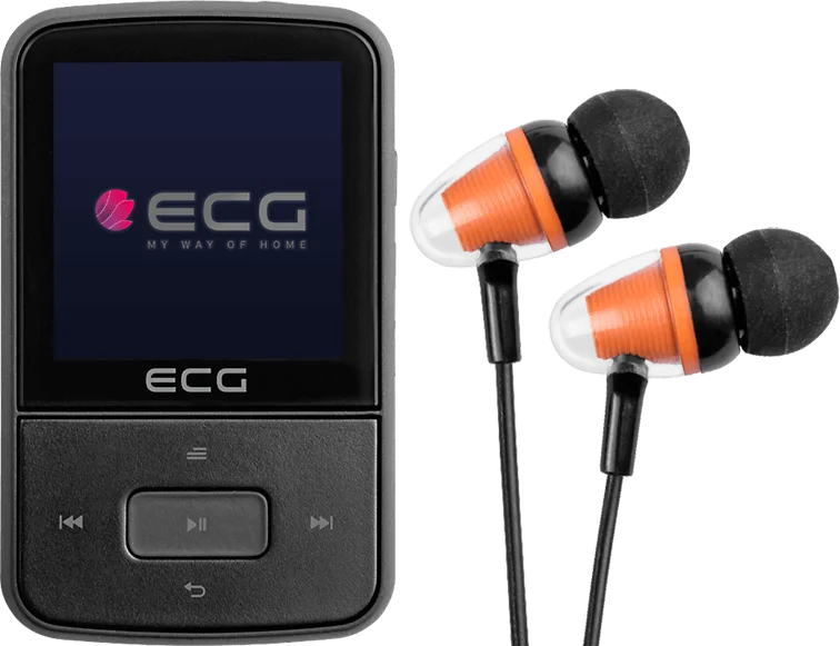 ECG PMP 30 8GB Black - ROZBALENO