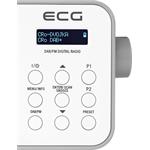 ECG RD 110 DAB Prenosné rádio, biele
