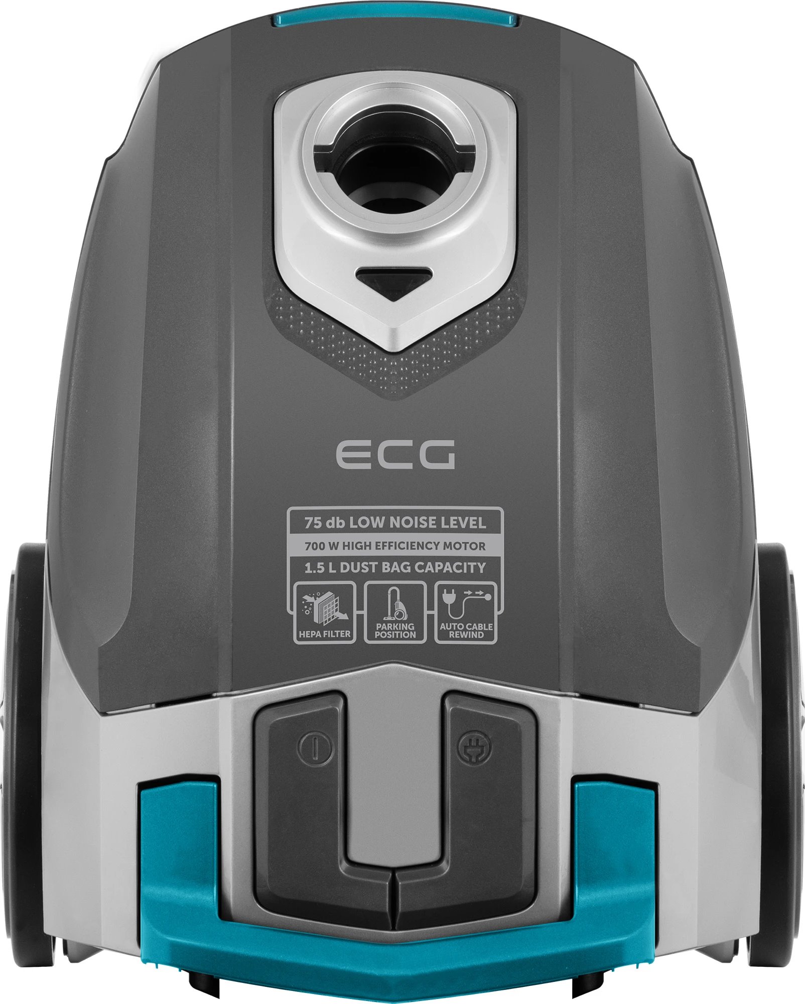 ECG VP S1050, šedá/tyrkysová