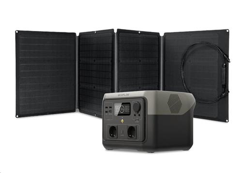 EcoFlow RIVER 2 MAX + solární panel 110W