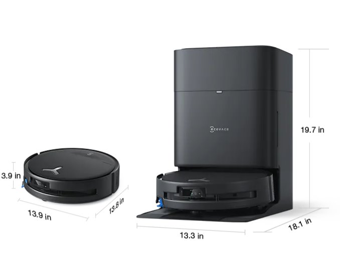 Ecovacs DEEBOT T80s Omni, černá