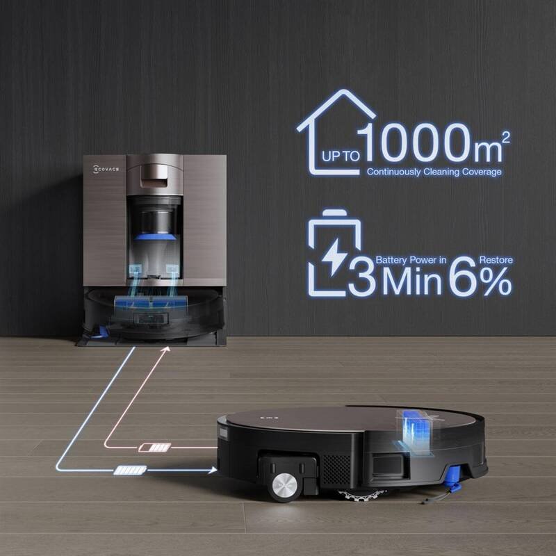 Ecovacs DEEBOT X11 Omniclone, stříbrný