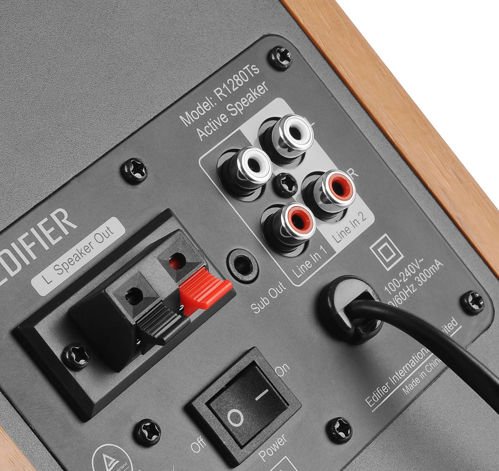 EDIFIER R1280Ts 2.0 aktivní reproduktory, hnědé