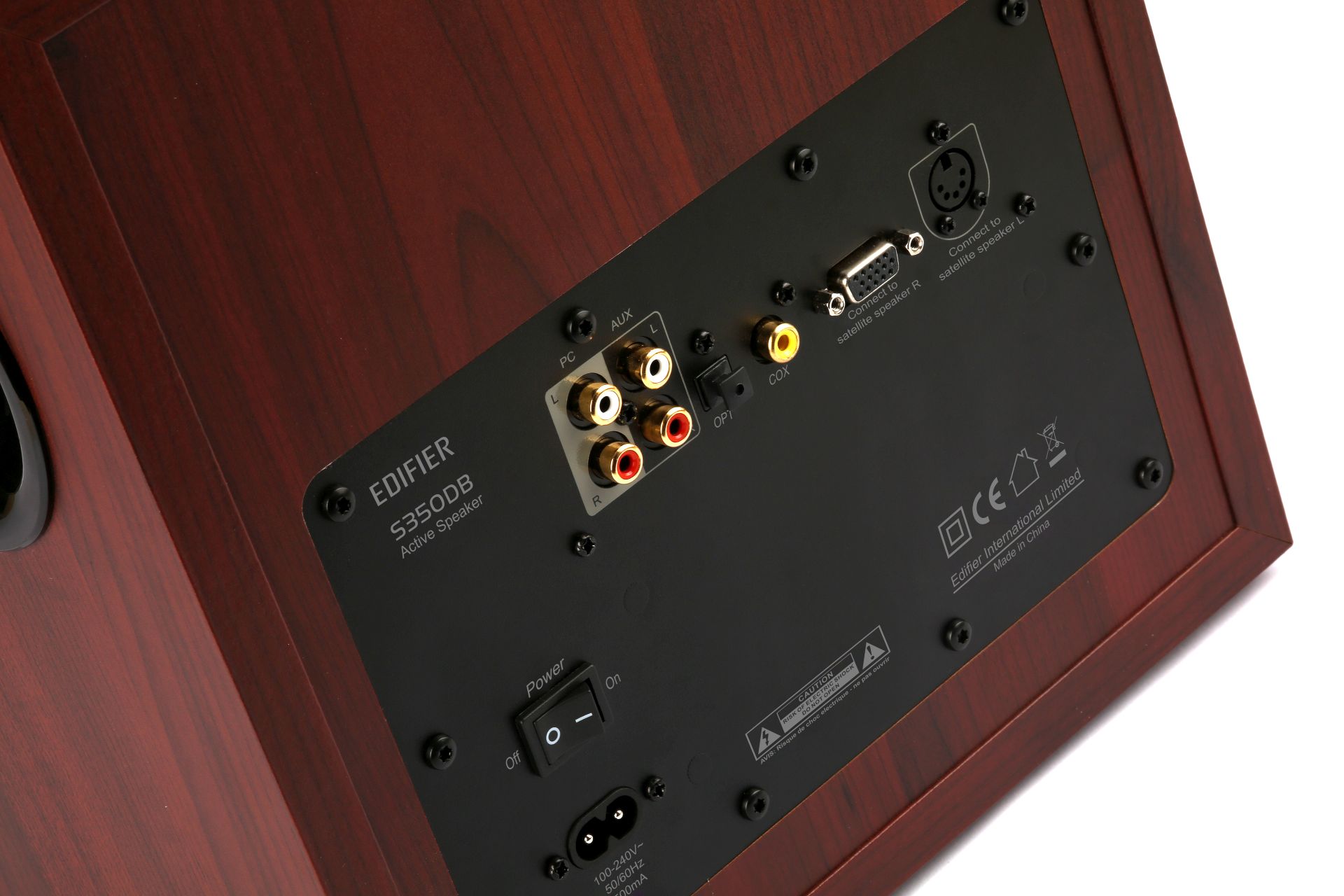 EDIFIER SPEAKERS S350DB brown