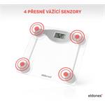 ELDONEX BodyFit digitální osobní váha, stříbrná