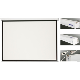 Elektrické projekčné plátno Sencor SES N203S, 203 x 203 cm